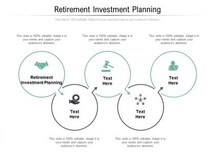 Retirement investment planning ppt powerpoint presentation outline portrait cpb