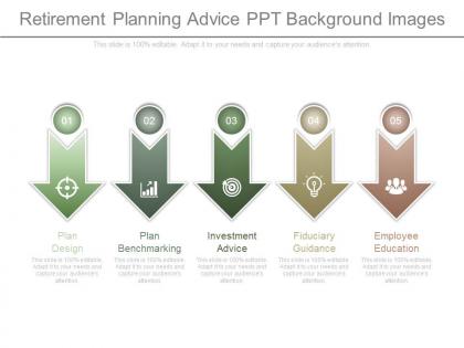 Retirement planning advice ppt background images
