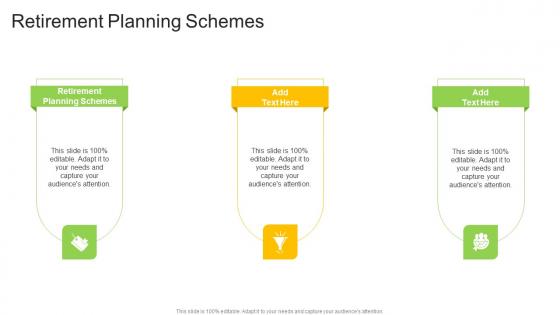 Retirement Planning Schemes In Powerpoint And Google Slides Cpb