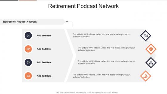 Retirement Podcast Network In Powerpoint And Google Slides Cpb