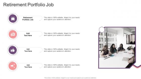 Retirement Portfolio Job In Powerpoint And Google Slides Cpb