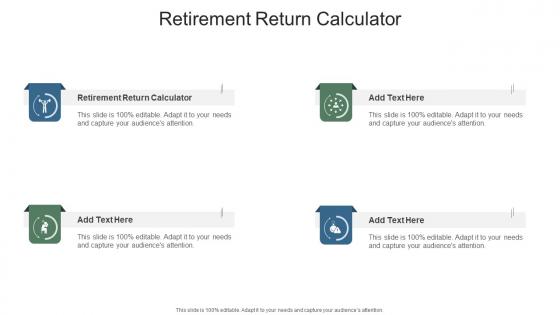 Retirement Return Calculator In Powerpoint And Google Slides Cpb