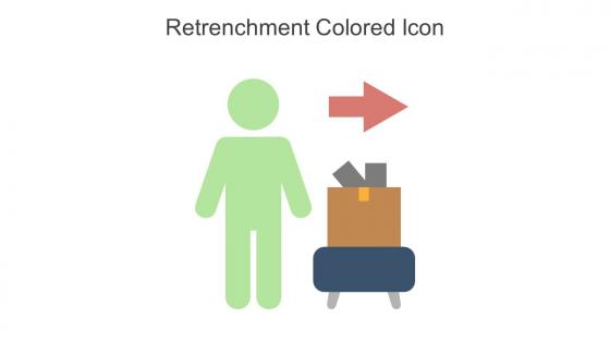 Retrenchment Colored Icon In Powerpoint Pptx Png And Editable Eps Format