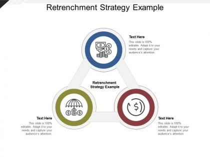 Retrenchment strategy example ppt powerpoint presentation summary deck cpb