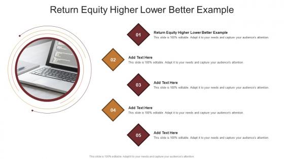Return Equity Higher Lower Better Example In Powerpoint And Google Slides Cpb