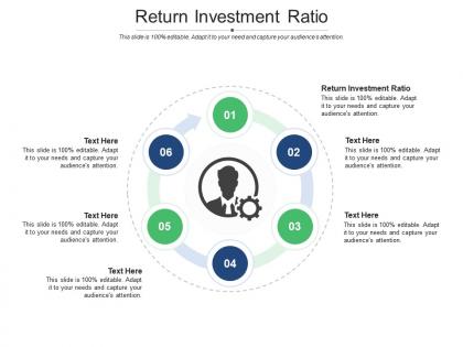 Return investment ratio ppt powerpoint presentation inspiration clipart cpb