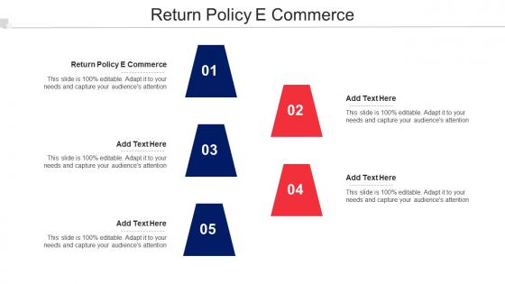 Return Policy E Commerce Ppt Powerpoint Presentation Slides Outline Cpb