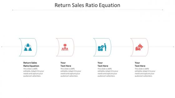 Return sales ratio equation ppt powerpoint presentation gallery icons cpb