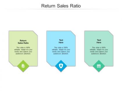 Return sales ratio ppt powerpoint presentation ideas format ideas cpb