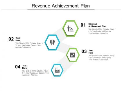 Revenue achievement plan ppt powerpoint presentation portfolio slide cpb