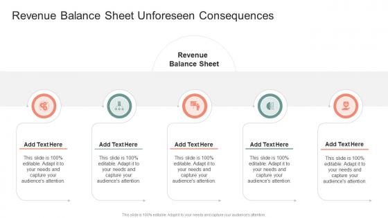 Revenue Balance Sheet Unforeseen Consequences In Powerpoint And Google Slides Cpb