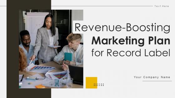 Revenue Boosting Marketing Plan For Record Label Powerpoint Presentation Slides Strategy CD V