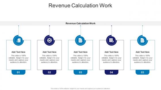 Revenue Calculation Work In Powerpoint And Google Slides Cpb