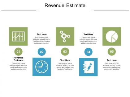 Revenue estimate ppt powerpoint presentation outline images cpb