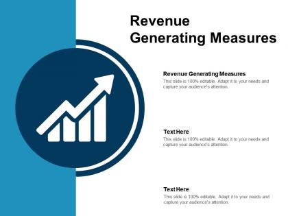 Revenue generating measures ppt powerpoint presentation infographics styles cpb