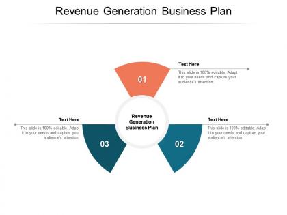 Revenue generation business plan ppt powerpoint presentation summary designs cpb