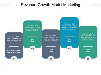 Revenue growth model marketing ppt powerpoint presentation slides graphics template cpb