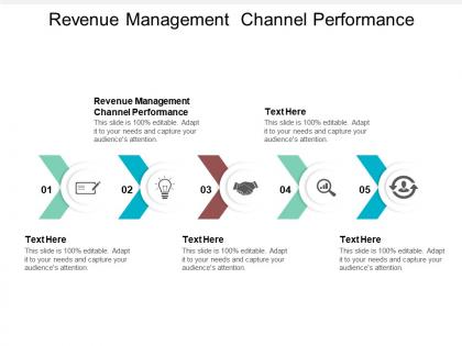 Revenue management channel performance ppt powerpoint presentation model guidelines cpb