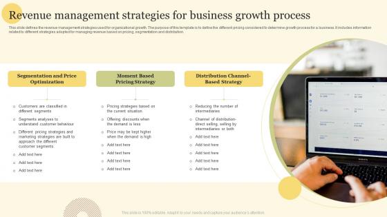 Revenue Management Strategies For Business Growth Process