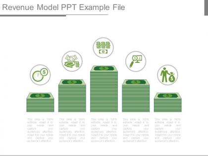 Revenue model ppt example file