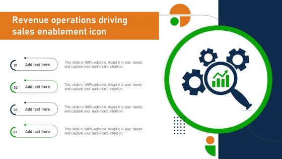Revenue Operations Driving Sales Enablement Icon