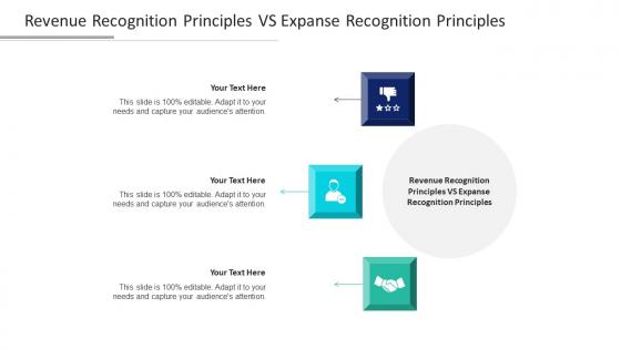 Revenue Recognition Principles Vs Expanse Recognition Principles Ppt Powerpoint Aids Cpb