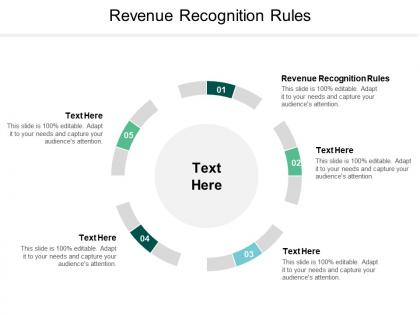Revenue recognition rules ppt powerpoint presentation visual aids model cpb