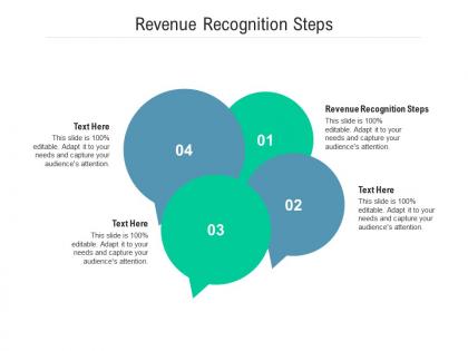 Revenue recognition steps ppt powerpoint presentation portfolio background images cpb