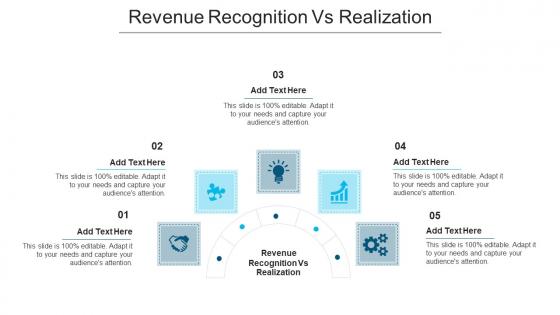 Revenue Recognition Vs Realization Ppt Powerpoint Presentation File Ideas Cpb