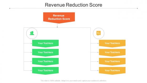 Revenue reduction score ppt powerpoint presentation model good cpb