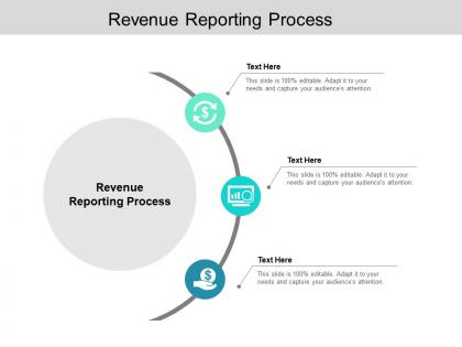 Revenue reporting process ppt powerpoint presentation show graphics cpb