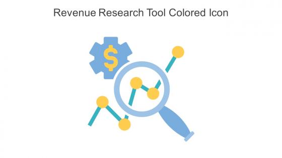 Revenue Research Tool Colored Icon In Powerpoint Pptx Png And Editable Eps Format