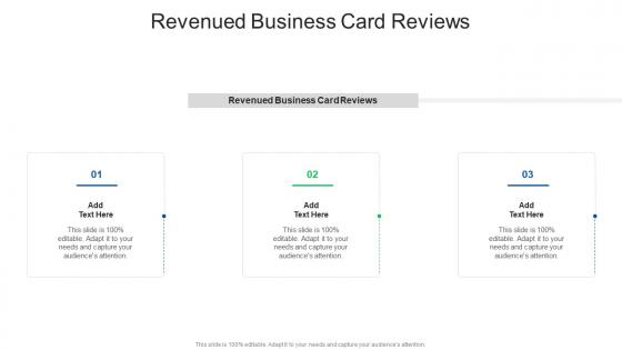 Revenued Business Card Reviews In Powerpoint And Google Slides Cpb