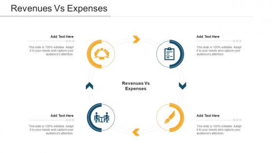 Revenues Vs Expenses In Powerpoint And Google Slides Cpb