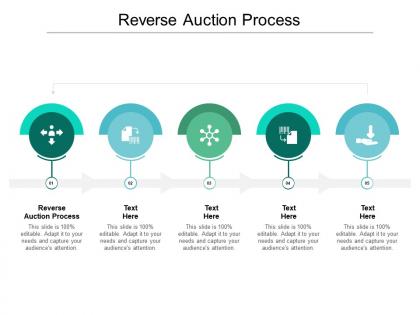 Reverse auction process ppt powerpoint presentation tips cpb