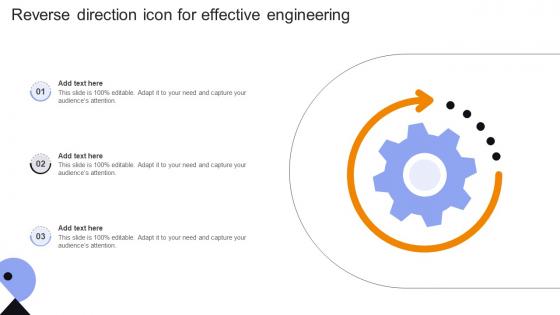 Reverse Direction Icon For Effective Engineering