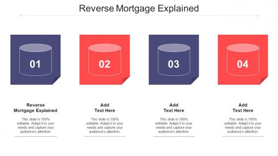 Reverse Mortgage Explained Ppt Powerpoint Presentation Pictures Graphic Tips Cpb