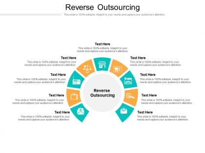 Reverse outsourcing ppt powerpoint presentation ideas icons cpb