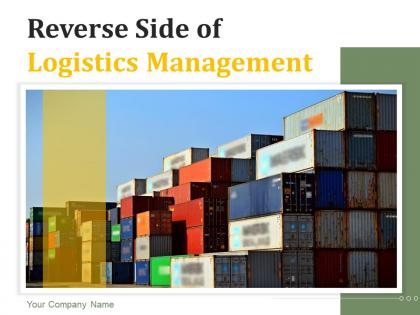 Reverse side of logistics management powerpoint presentation slides