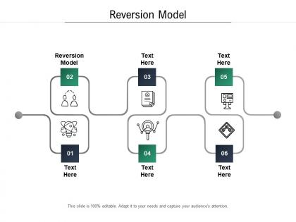Reversion model ppt powerpoint presentation infographics examples cpb