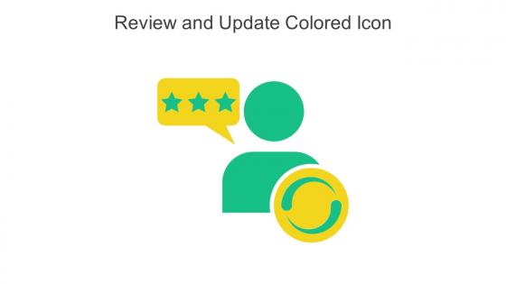 Review And Update Colored Icon In Powerpoint Pptx Png And Editable Eps Format