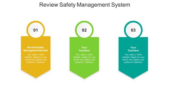 Review safety management system ppt powerpoint presentation model pictures cpb