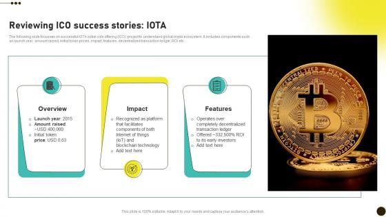 Reviewing ICO Success Stories IOTA Investors Initial Coin Offerings BCT SS V