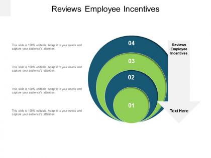Reviews employee incentives ppt powerpoint presentation slide cpb