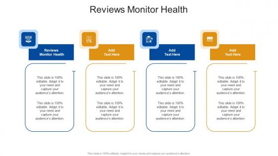 Reviews Monitor Health In Powerpoint And Google Slides Cpb