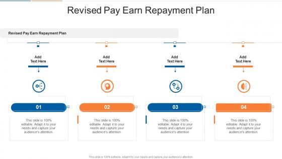 Revised Pay Earn Repayment Plan In Powerpoint And Google Slides Cpb