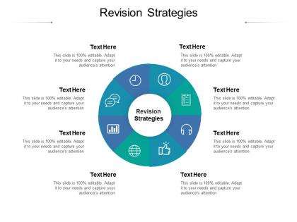 Revision strategies ppt powerpoint presentation outline layout ideas cpb