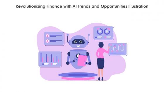 Revolutionizing Finance With AI Trends And Opportunities Illustration
