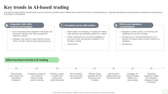 Revolutionizing Finance With AI Trends Key Trends In AI Based Trading AI SS V
