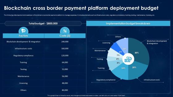 Revolutionizing International Blockchain Cross Border Payment Platform Deployment Budget BCT SS